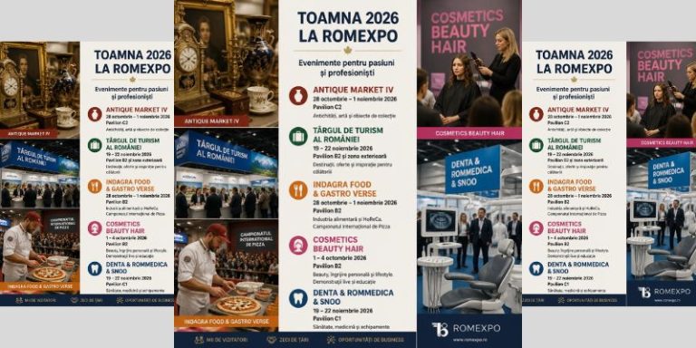 Romexpo, toamna evenimentelor: antichități, turism, gastronomie, beauty și sănătate